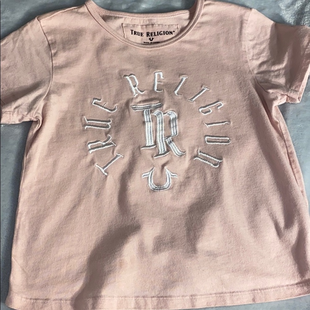 True Religion Cropped Tee